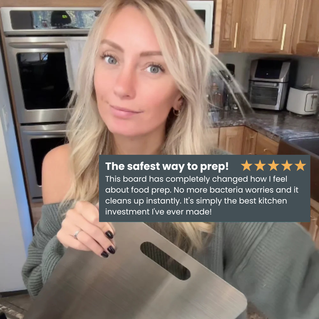100% Pure Titanium Cutting Board